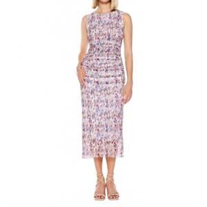 NEW VIERECK women's caption dress in sandbar mesh